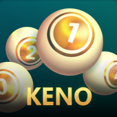 Keno numbers card game